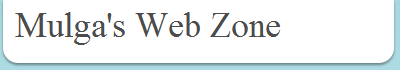 Mulga's Web Zone